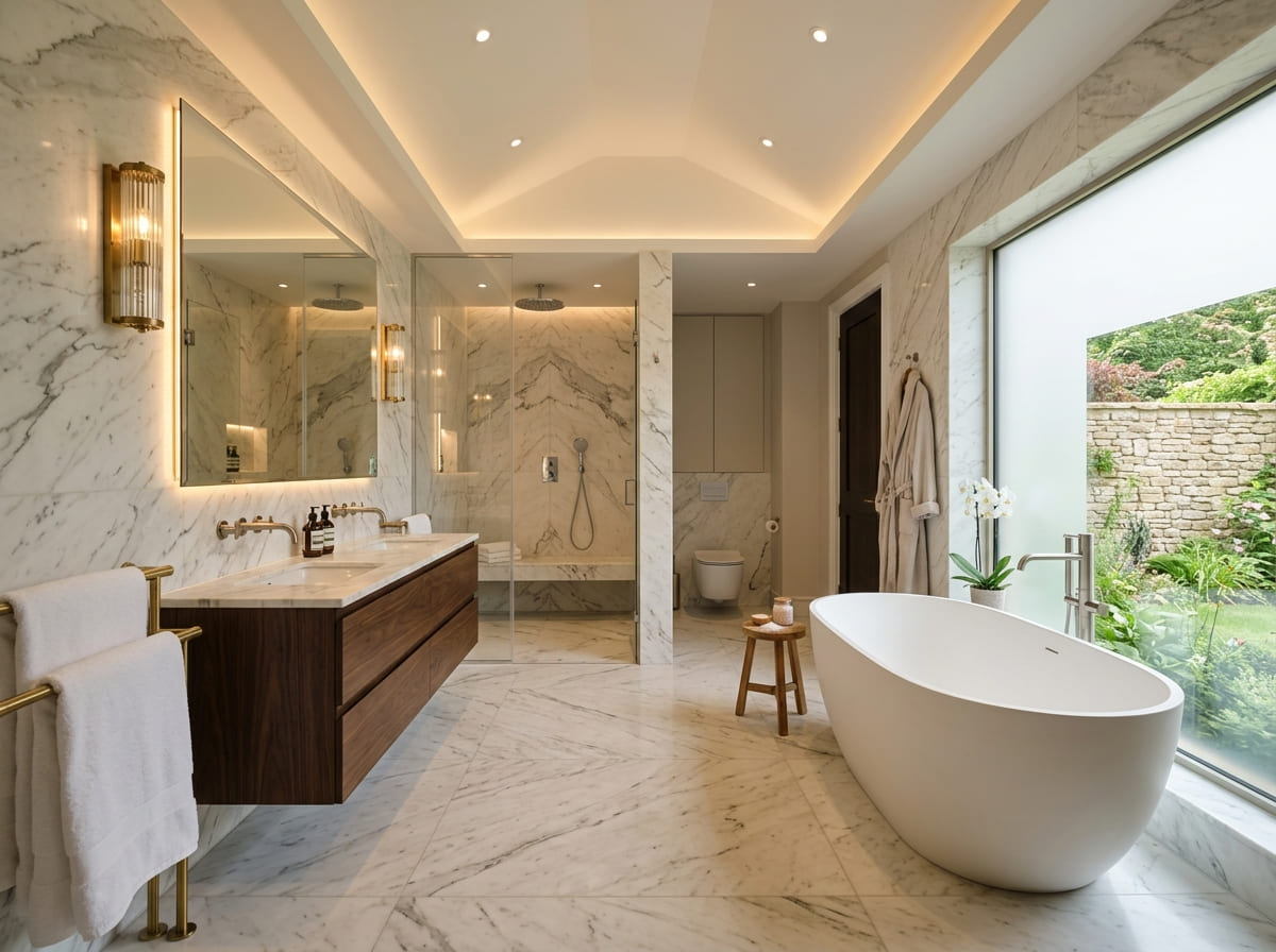 Custom Bathroom Renovation in Denison